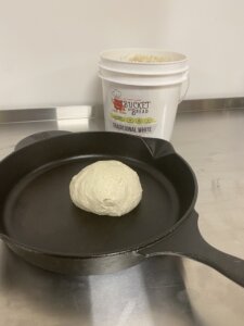 Dough Ball for Cast Iron Pizza at Bucket of Bread