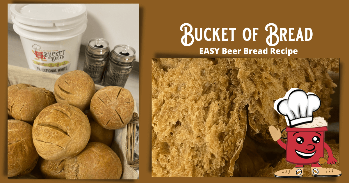 Easy Beer Bread Recipe at Bucket of Bread
