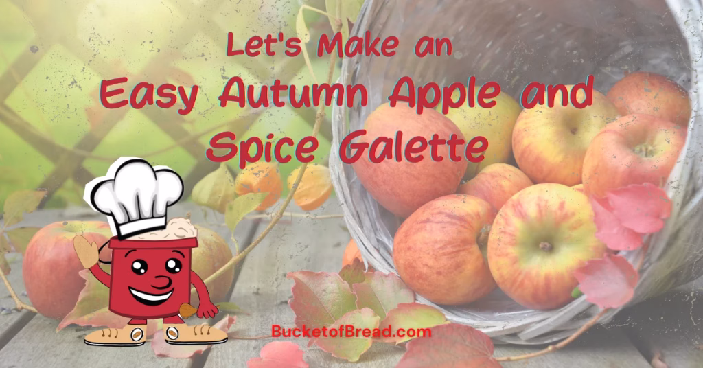 Let's make an Easy Autumn Apple and Spice Galette