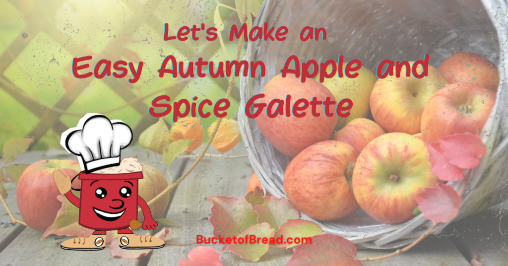 Let's make an Easy Autumn Apple and Spice Galette