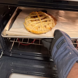 Finish the Easy Autumn Apples and Spice Galette at Bucket of Bread