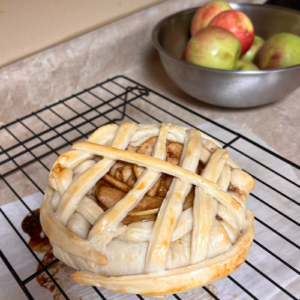 Cool the Easy Autumn Apples and Spice Galette at Bucket of Bread