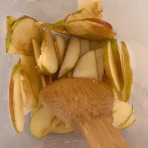 Mix with Lemon Juice for Easy Autumn Apples and Spice Galette at Bucket of Bread