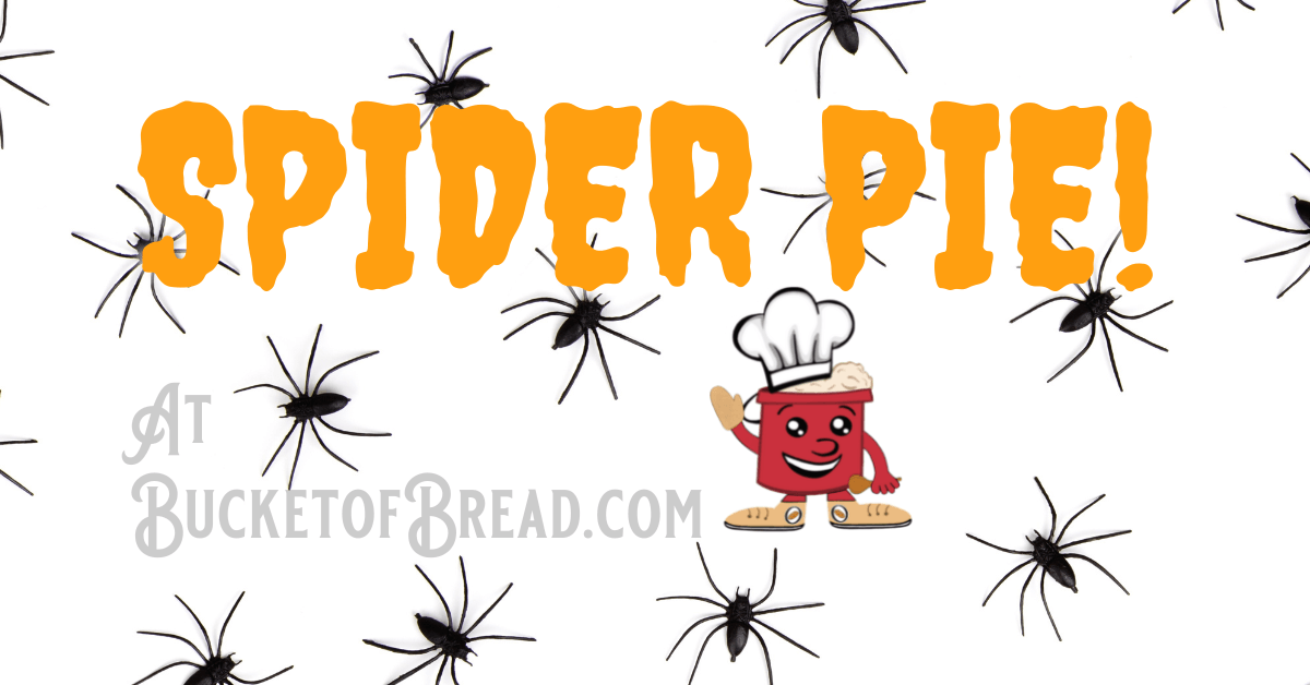 Spider Pie for Halloween Pizza Parties