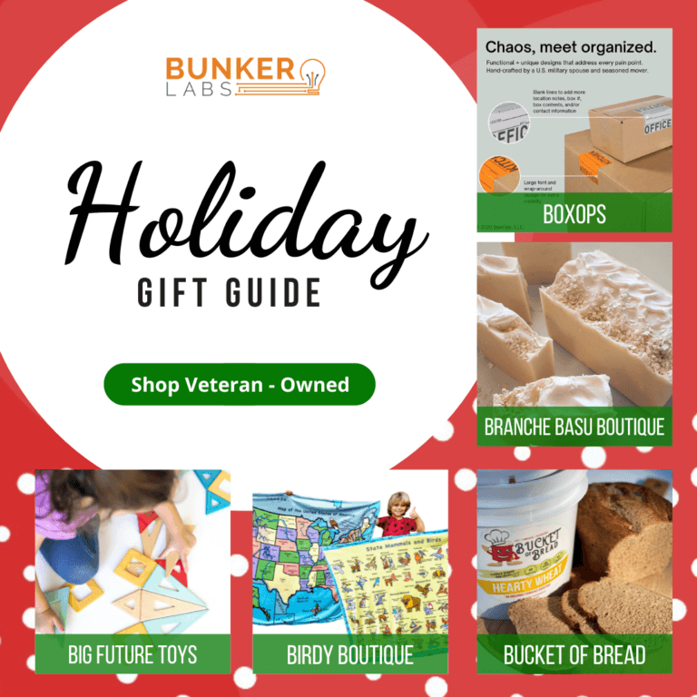 Bunker Labs Holiday Gift Guide