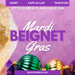 Making beignets with Bucket of Bread