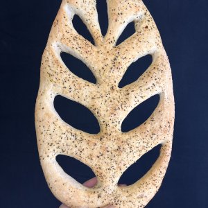 presenting a delicious and easy fougasse