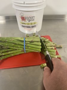 Baked Asparagus 4-Cheese Twists
