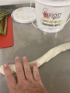 Baked Asparagus 4-Cheese Twists