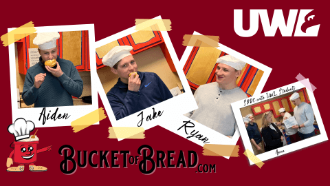 Bucket of Bread is on the 'Rise' with the help of University of Wisconsin - La Crosse Students as they Create Recipes for Success Together