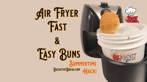 Air Fryer Fast and Easy Bun Recipe