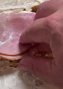 Air Fryer Ham and Cheese
