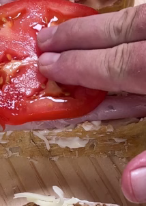 Air Fryer Ham and Cheese