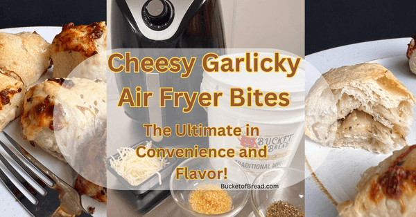 Cheesy Garlicky Air Fryer Bites: The Ultimate in Convenience and Flavor!