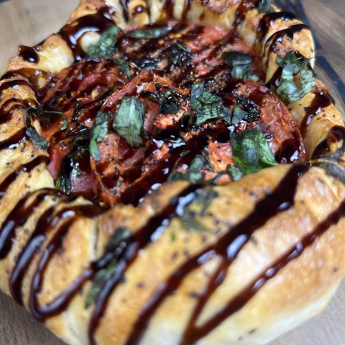 Tomato and Goat Cheese Galette