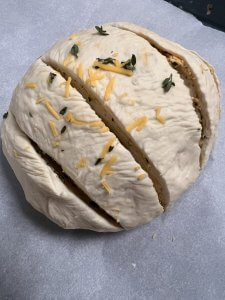 Cheddar and Thyme Bread