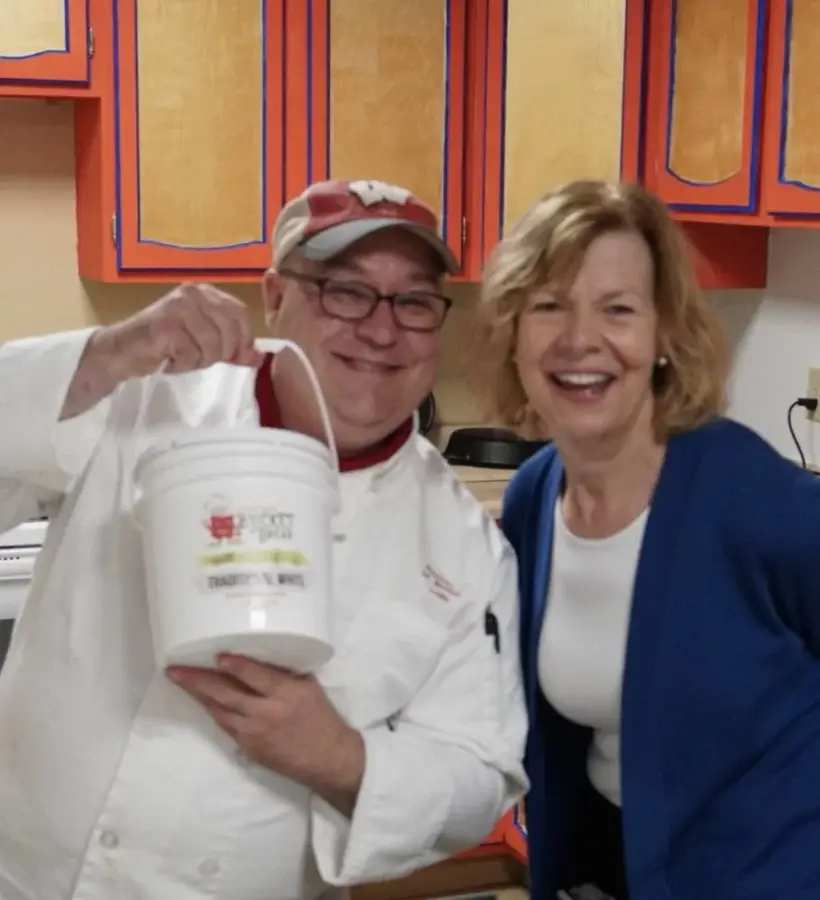 Senator Tammy Baldwin Visits Bucket of Bread World HQs