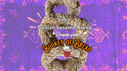 Simit from Bucket of Bread Baking Kits