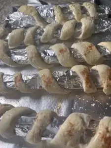 Snake Breadsticks for Halloween