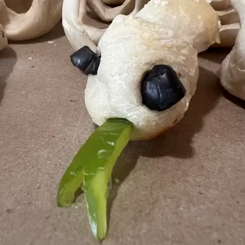 Snake Breadsticks for Halloween