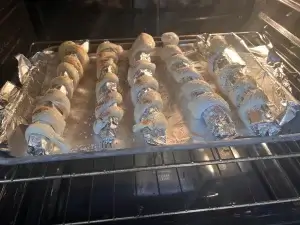 Snake Breadsticks for Halloween