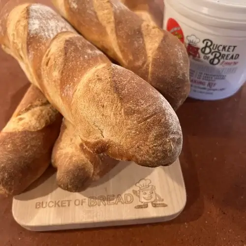 Baguettes Baked at Home