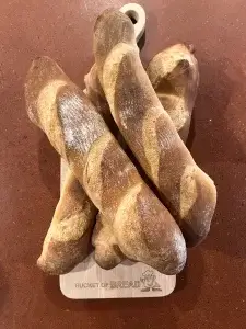 Baguettes Baked at Home