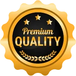 Premium Quality Seal at Bucket of Bread that means we care about what goes into our baking kits.