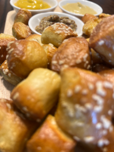 Air Fryer Pretzel Bites from Bucket of Bread