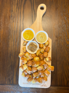 Air Fryer Pretzel Bites from Bucket of Bread