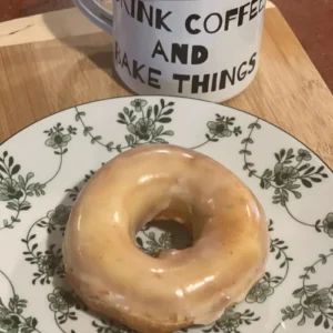 Make deliciously sweet air fryer doughnuts with this Bucket of Bread recipe