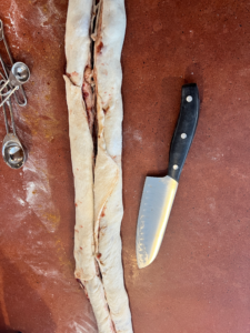 Raspberry Swirl Bread Wreath
