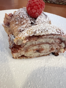 Raspberry Swirl Bread Wreath