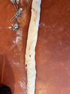 Raspberry Swirl Bread Wreath